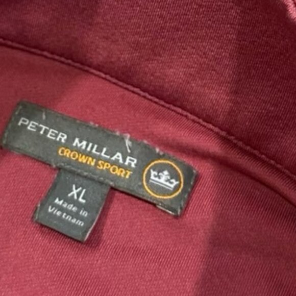 Peter Millar Crown Sport XL Pullover Performance 1/4 Zip Golf - Picture 3 of 7